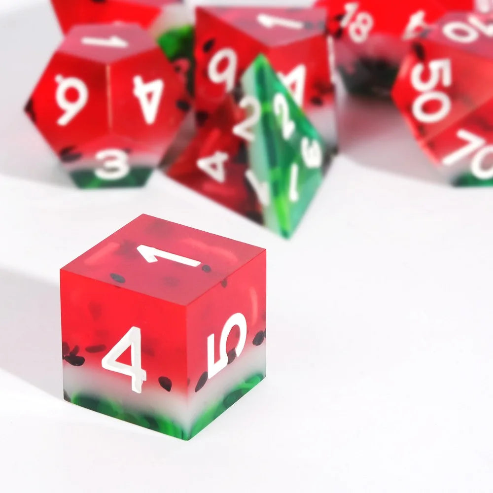 Sharp Edge Watermelon Dice Set - What The Funk