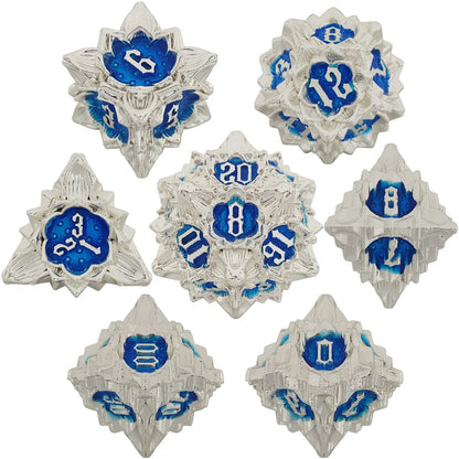 Metal Lotus Dice Set - What The Funk