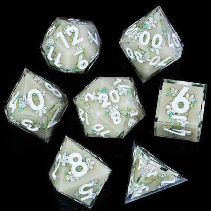 Sharp Resin Beautiful Transparent Layer Dice - What The Funk