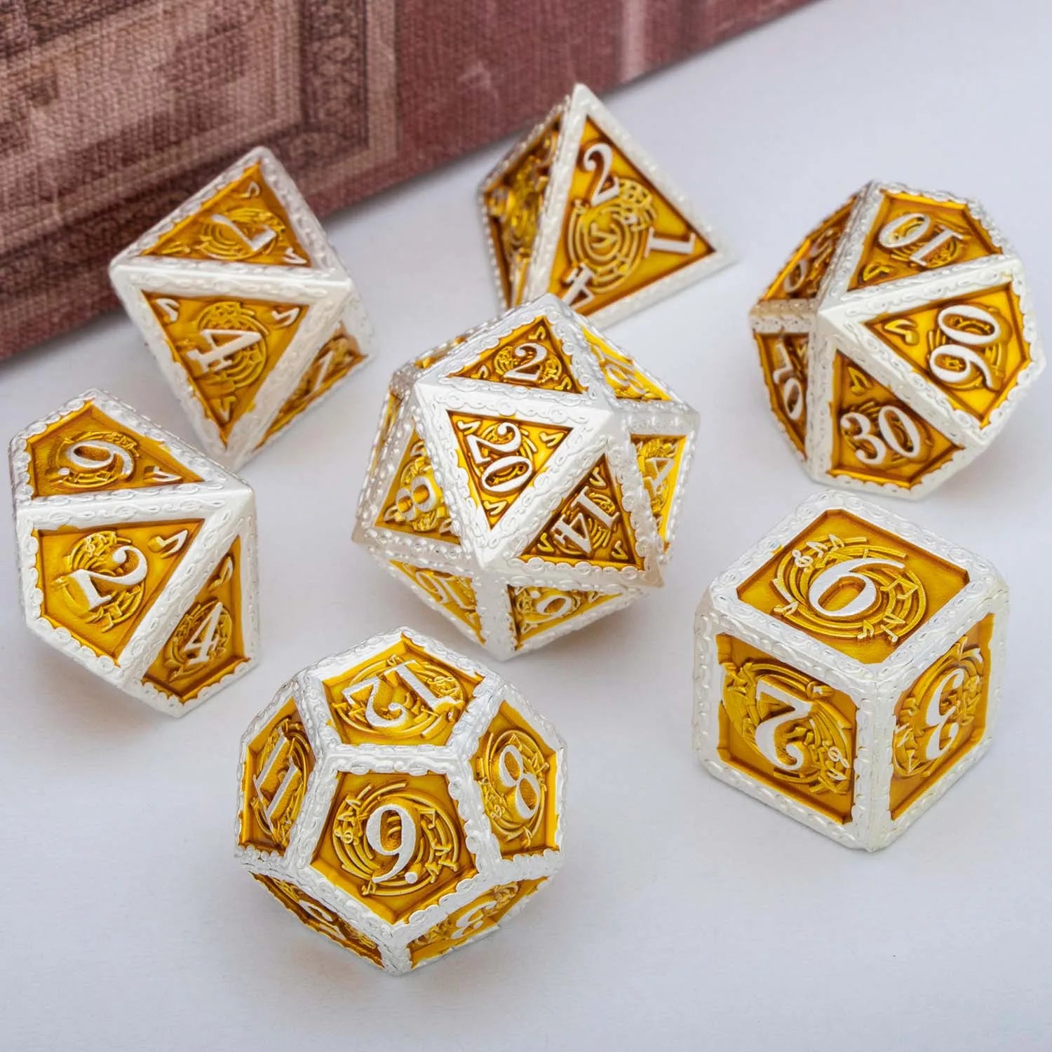 Metal Bard Dice Set - What The Funk