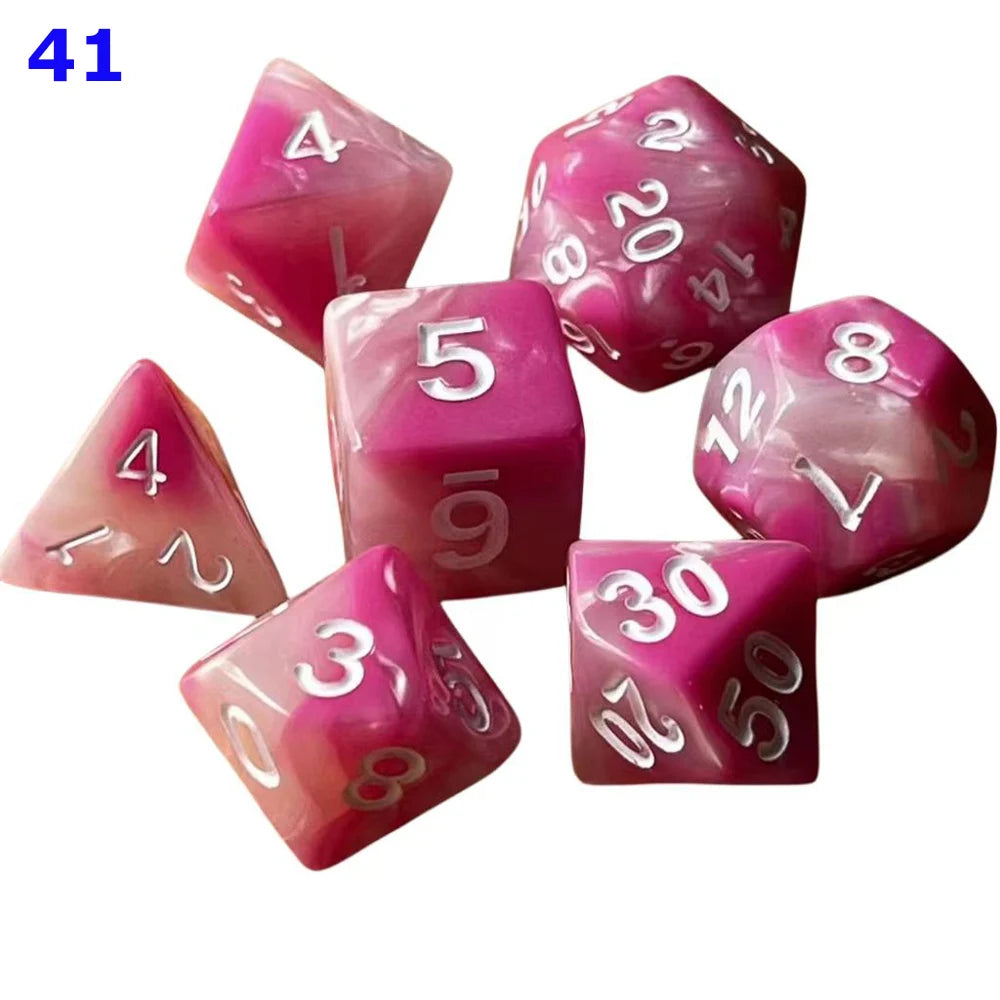 Marble-Like Dice Set - What The Funk