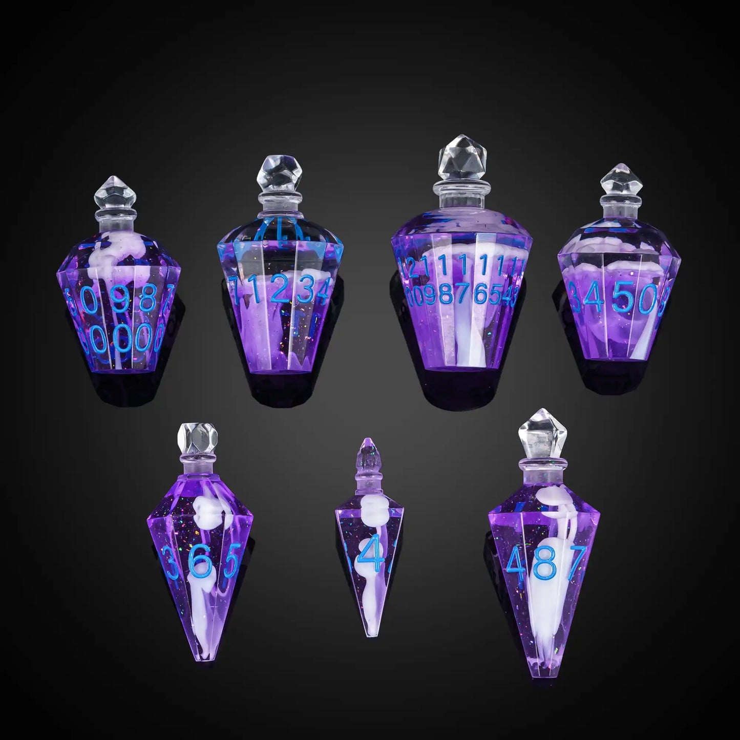 Sharp Edge Potion Bottles Dice Set - What The Funk