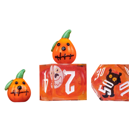 Sharp Edge Dice "Spooky" Halloween Dice Set - What The Funk