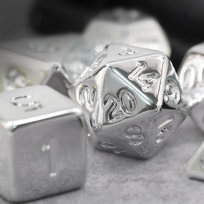 Silver Dice Set - What The Funk