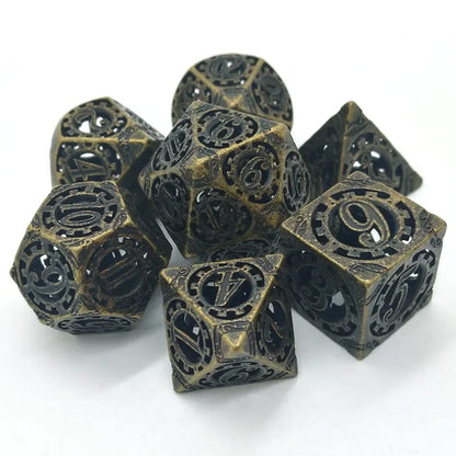 Hollow Metal Gear Dice Set - What The Funk