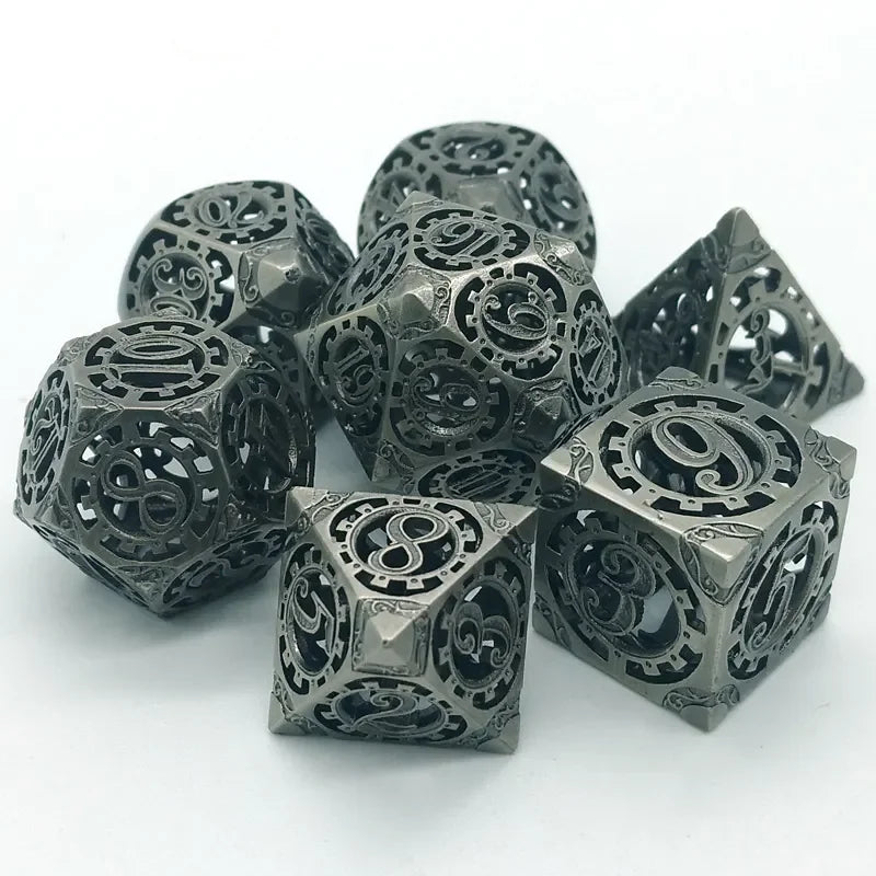 Hollow Metal Gear Dice Set - What The Funk