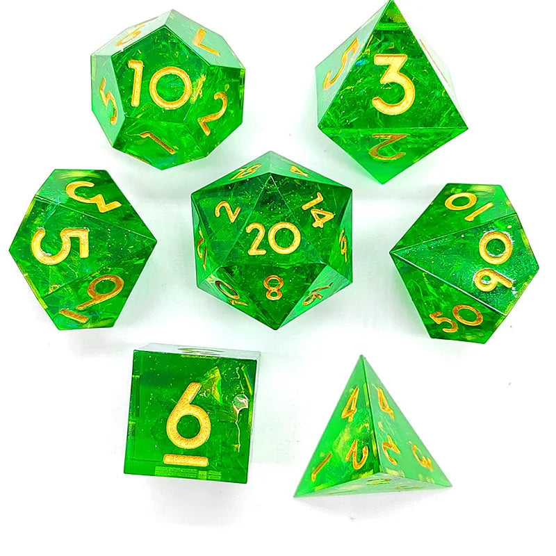 Sharp Simple Resin Dice - What The Funk