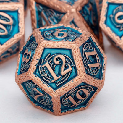 Metal Bard Dice Set - What The Funk