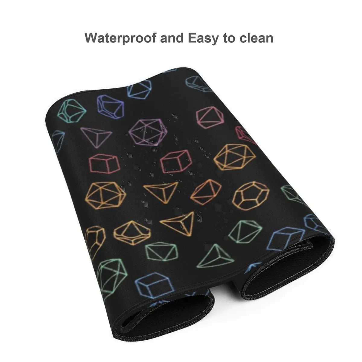 Dice Rainbow Mouse Pads