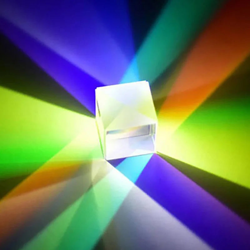 Optical Glass X-cube Dichroic Cube - What The Funk