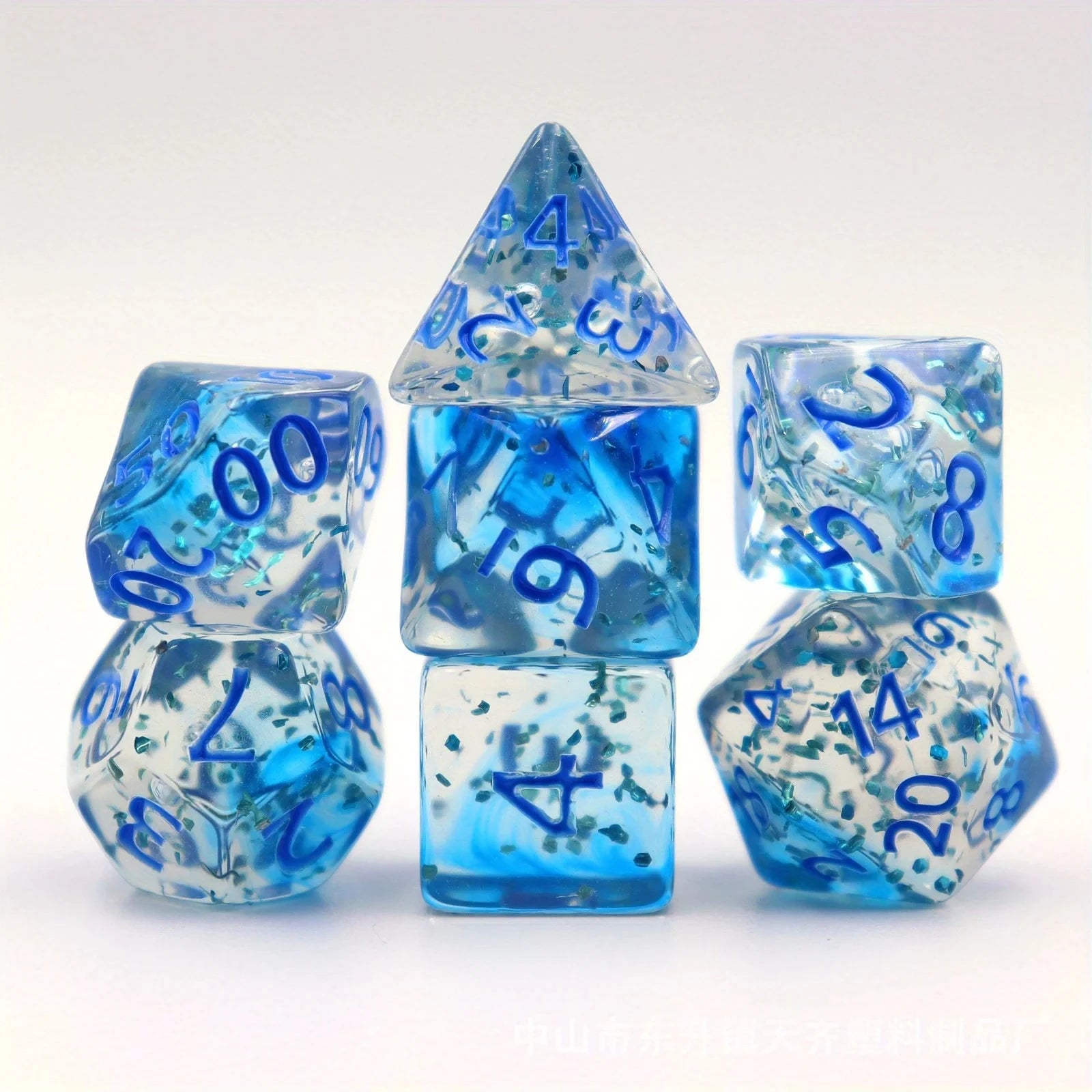 Bloody Crystal Style Dice Set - What The Funk