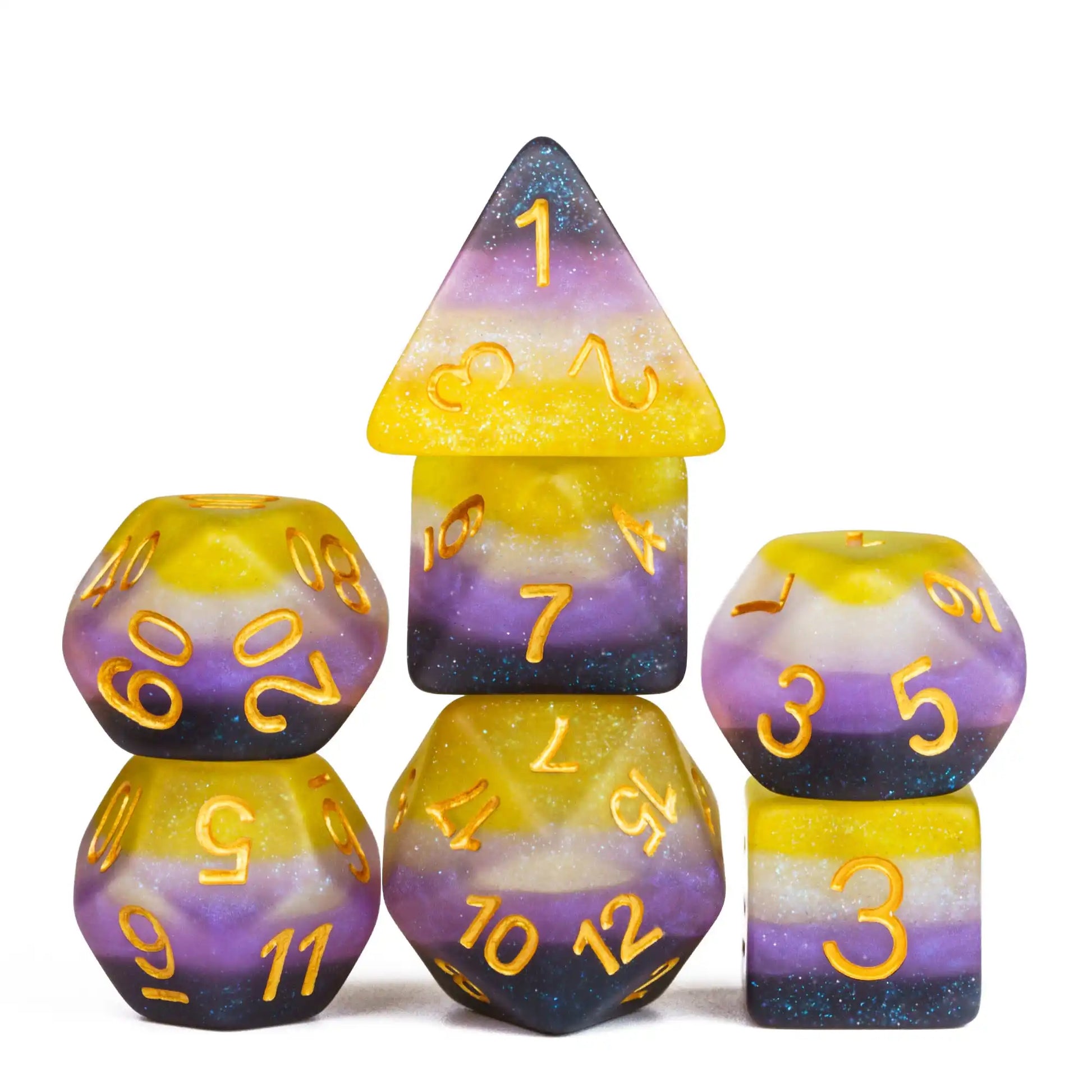 Variety LGBTQ+ Pride Flag Dice Sets - What The Funk