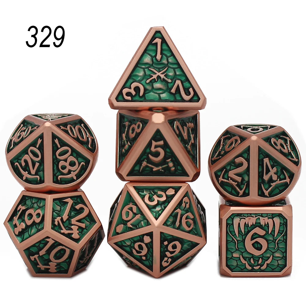 Metal Action Dice Set - What The Funk