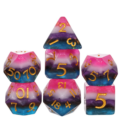 Variety LGBTQ+ Pride Flag Dice Sets - What The Funk