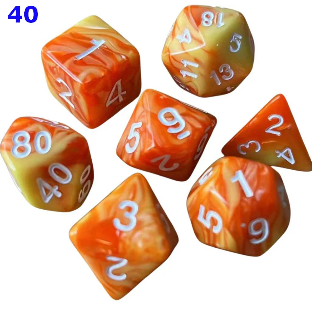 Marble-Like Dice Set - What The Funk