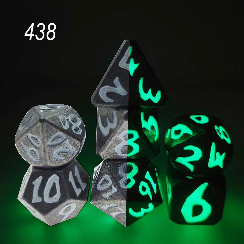 Metal Bold Number Dice - What The Funk