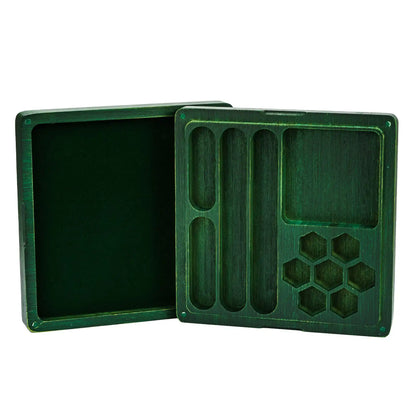 2 in 1 Wooden Dice Case & Dice Tray, High Quality - What The Funk