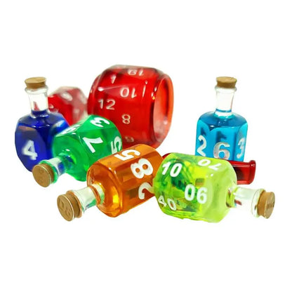 Potion Bottle Dice Set - What The Funk