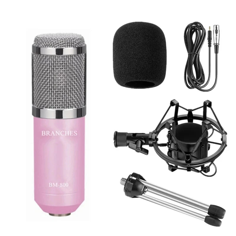 Professional Condenser Microphone Kit - What The Funk