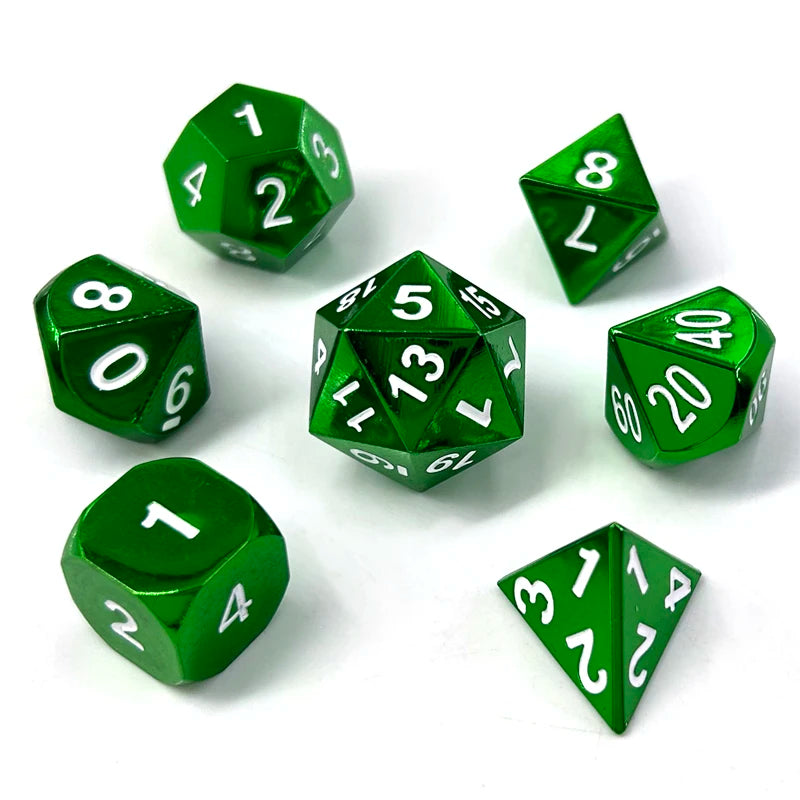 Metal Glossy Dice Sets - What The Funk