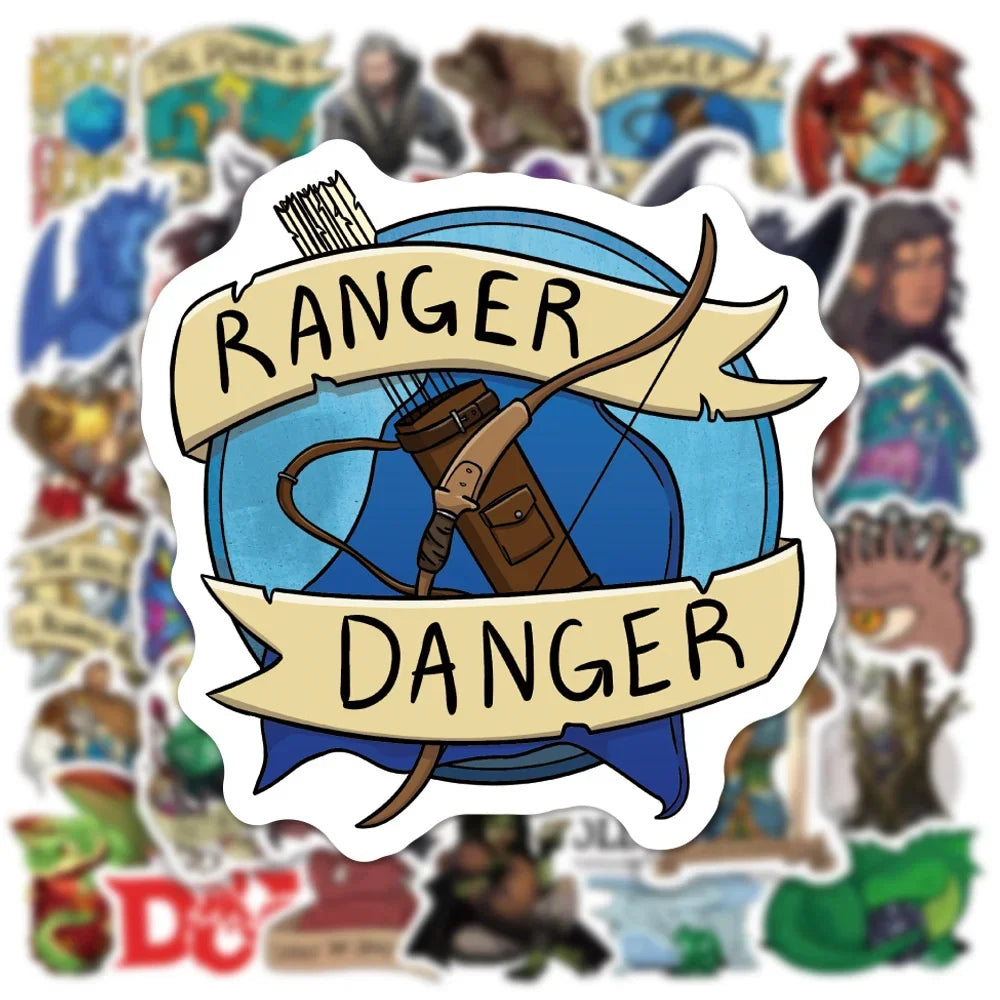 D&D Sticker Bundle (10/30/50) - What The Funk