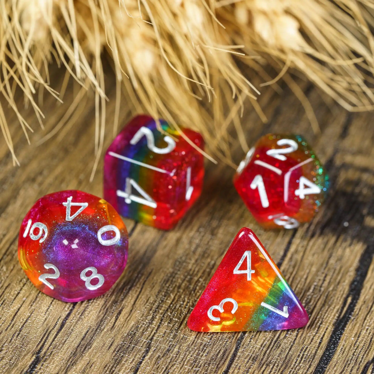 Variety LGBTQ+ Pride Flag Dice Sets - What The Funk