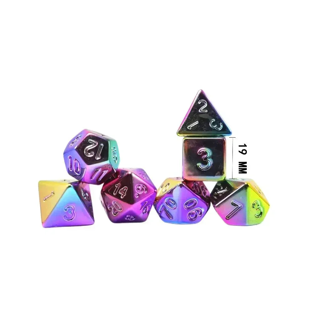 Multi-Color Plating Dice Set