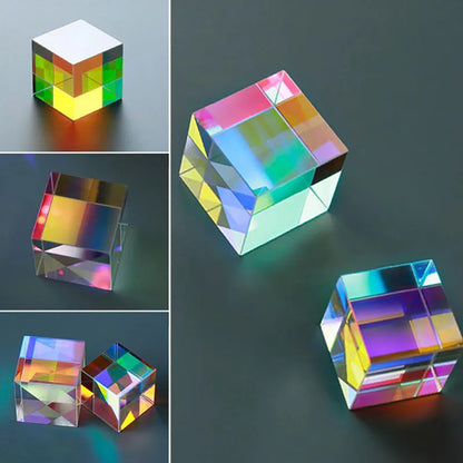 Optical Glass X-cube Dichroic Cube - What The Funk