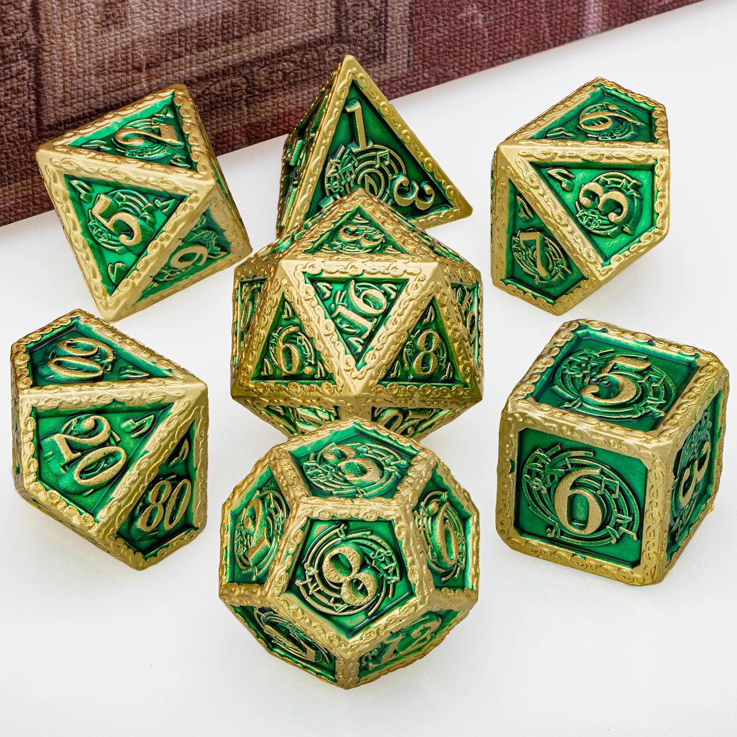 Metal Bard Dice Set - What The Funk