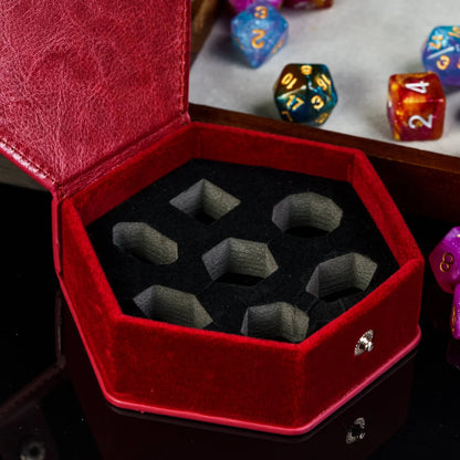 Leather Box Dice Case - What The Funk