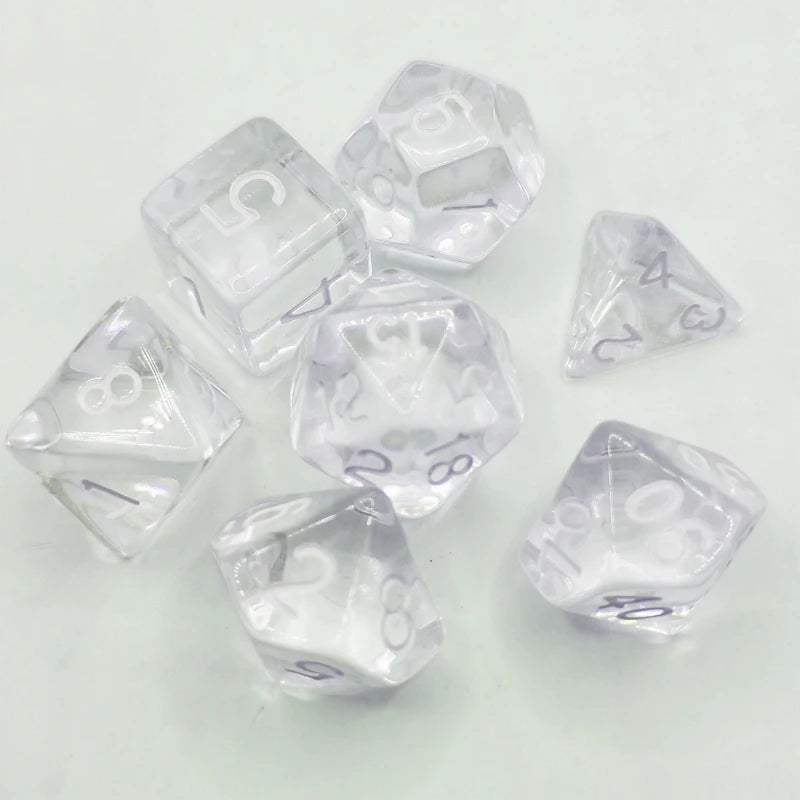 Clear Dice Set - What The Funk