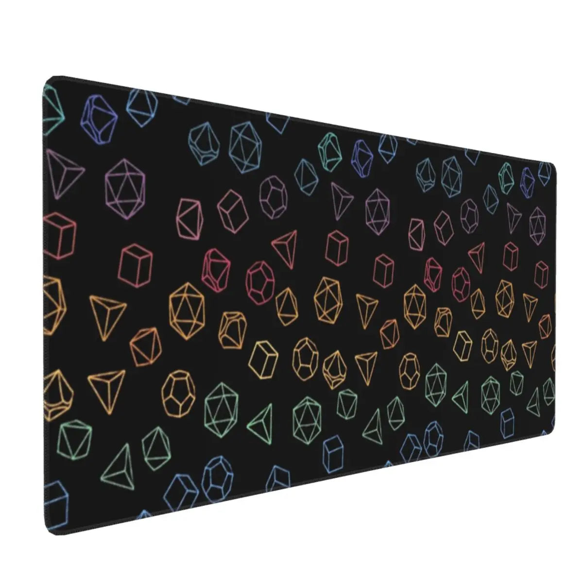 Dice Rainbow Mouse Pads