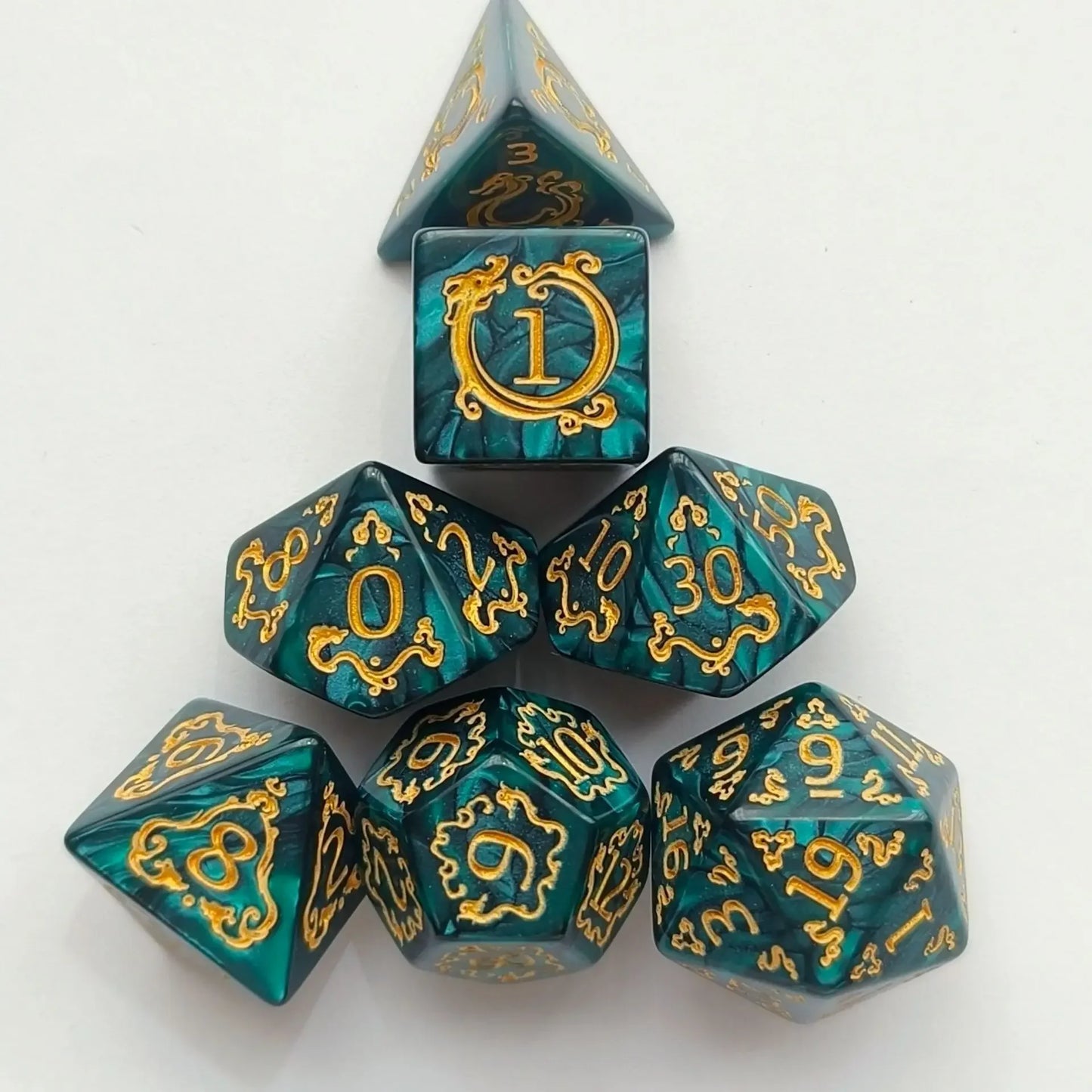 Dragon Pattern Dice - What The Funk