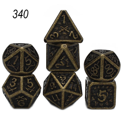 Metal Action Dice Set - What The Funk