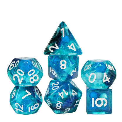Glow in the Dark Jellyfish Dice Set