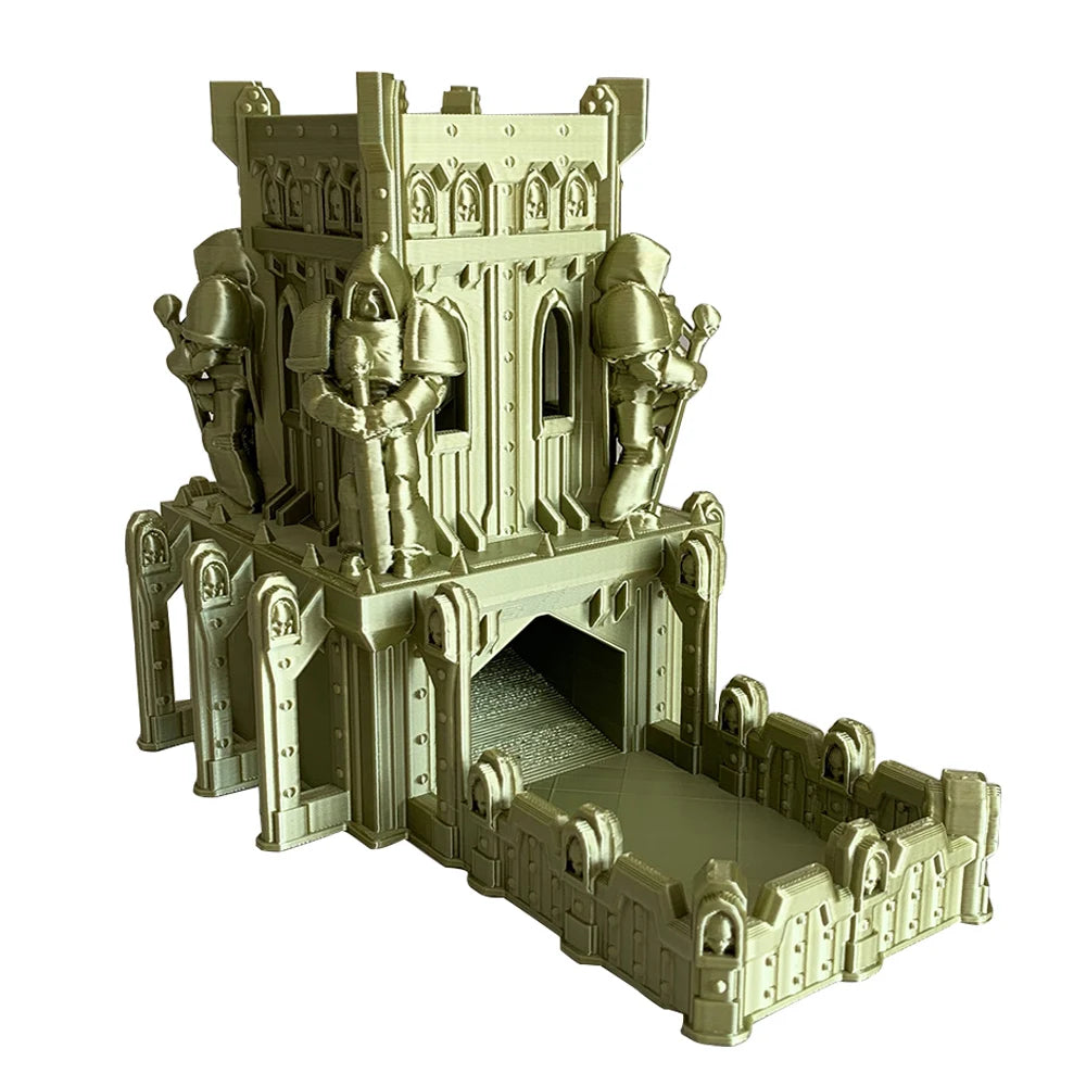 Dice Rolling Castle Tray Dice Tower - What The Funk