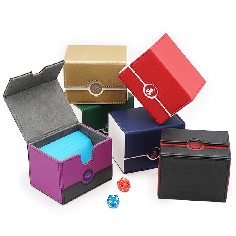 100+ Game Card Deck Storage Box MTG - What The Funk