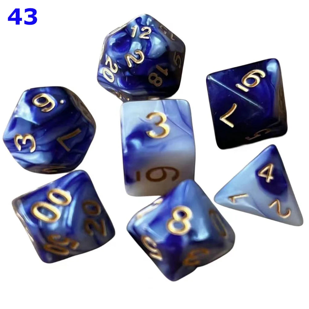 Marble-Like Dice Set - What The Funk