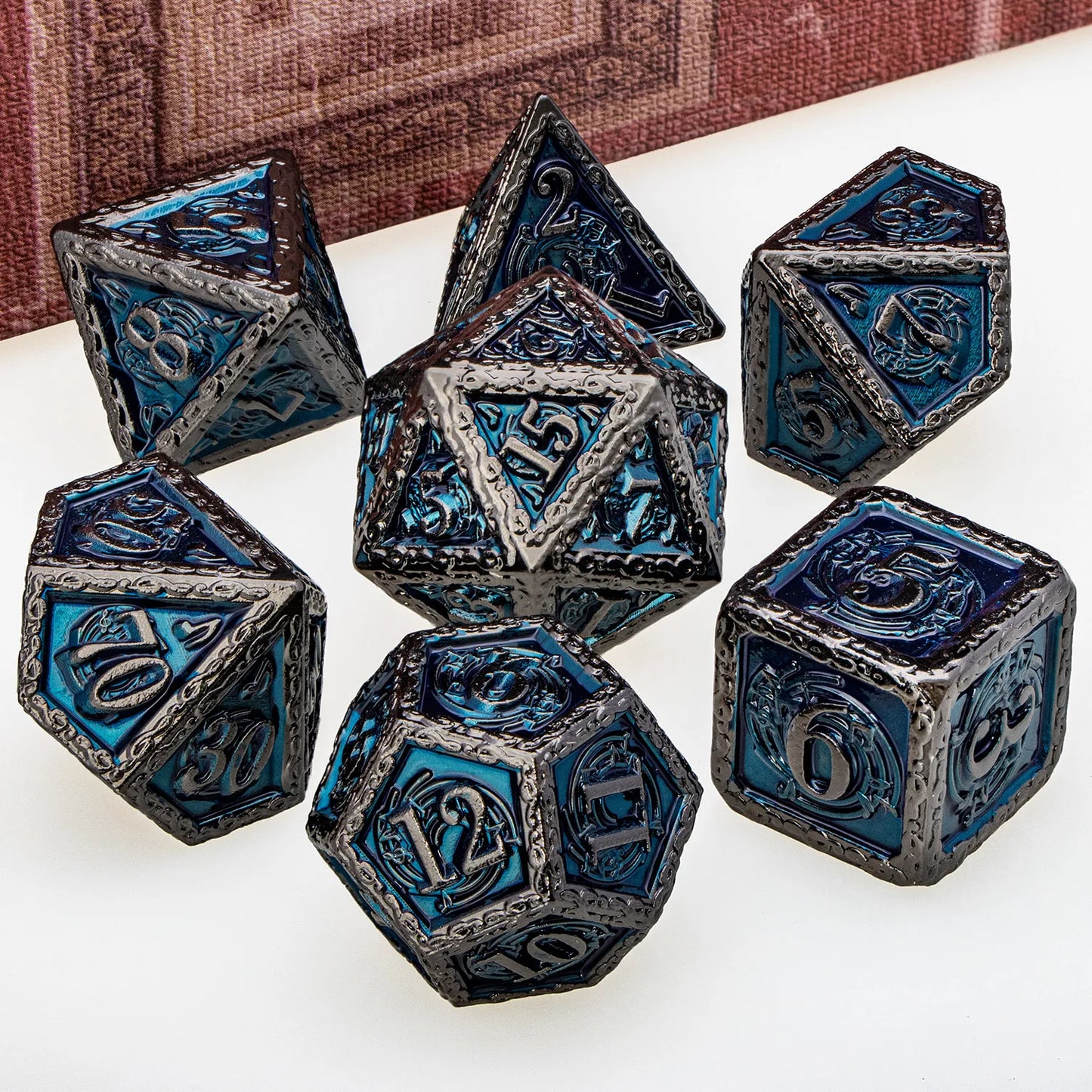 Metal Bard Dice Set - What The Funk