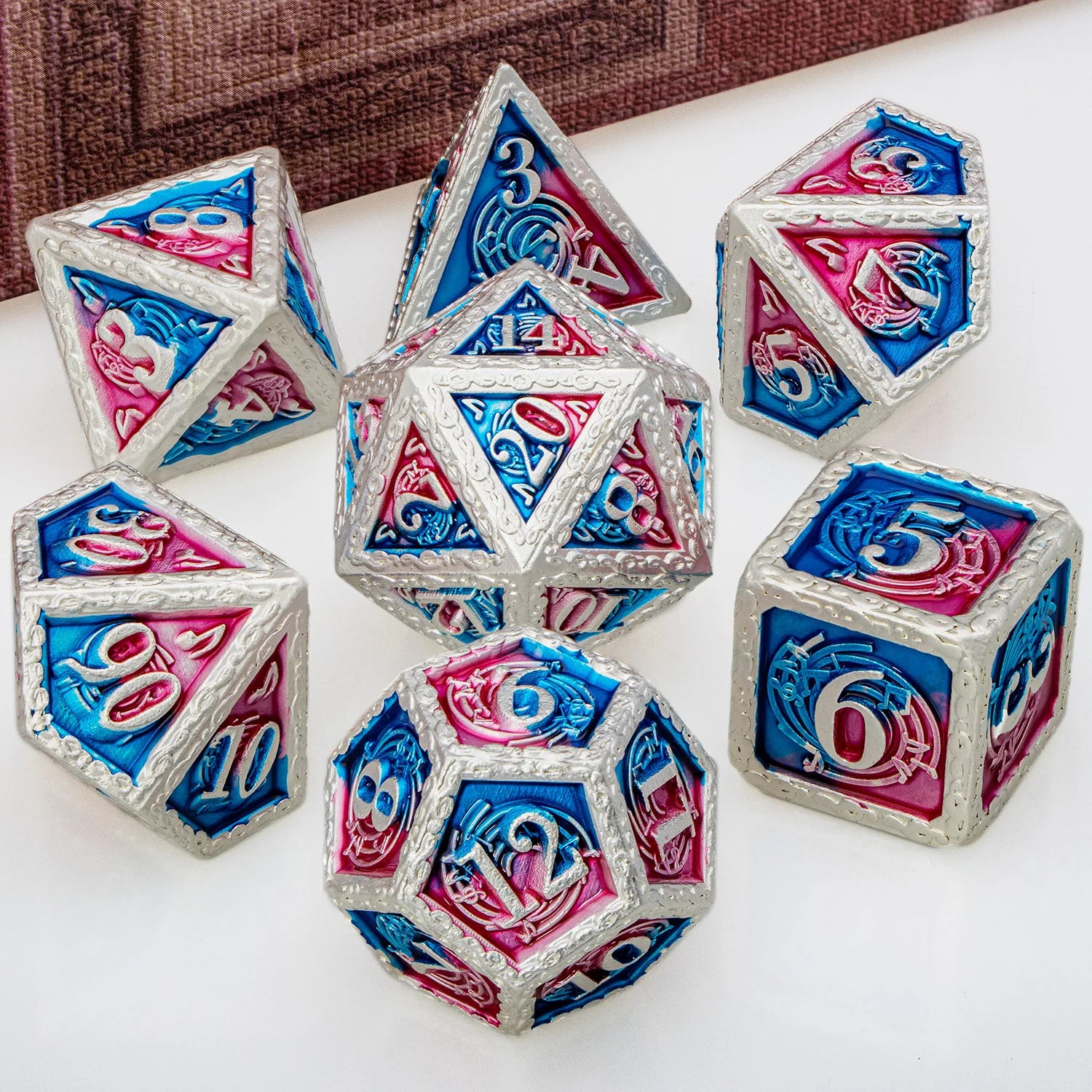 Metal Bard Dice Set - What The Funk