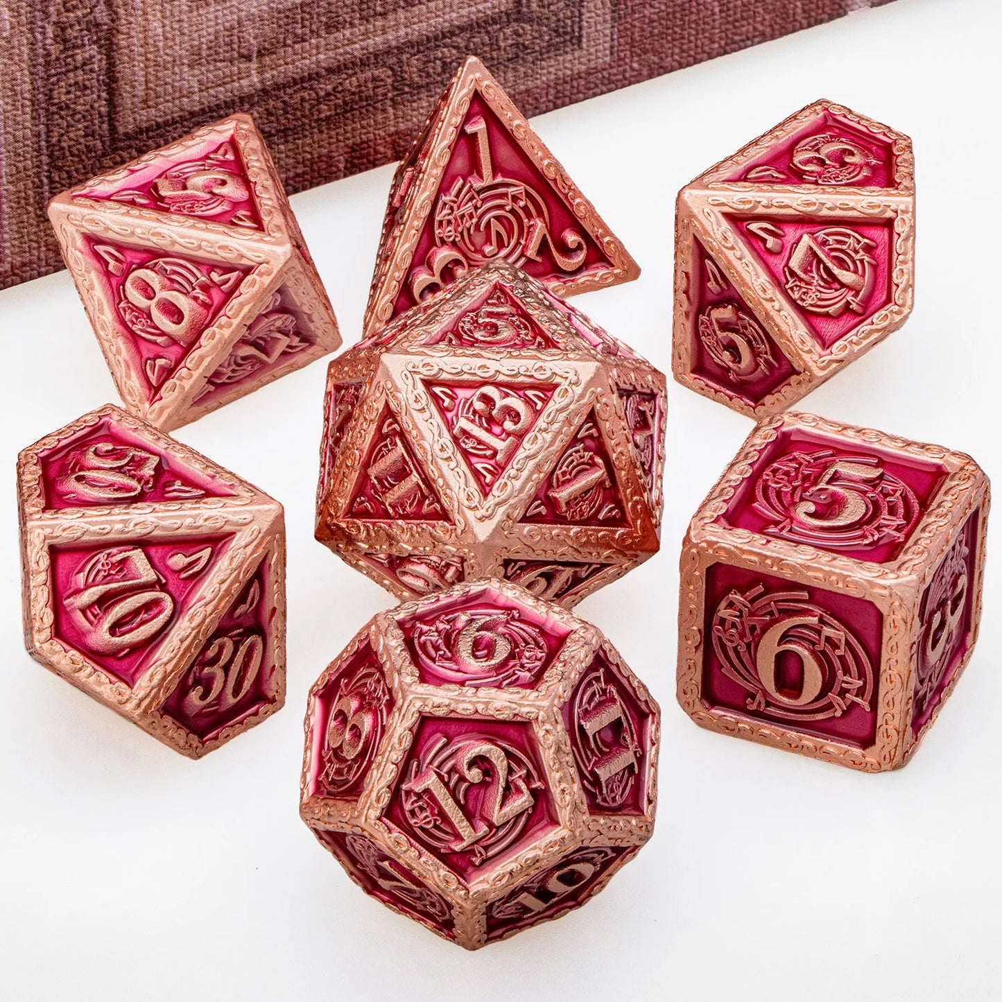 Metal Bard Dice Set - What The Funk