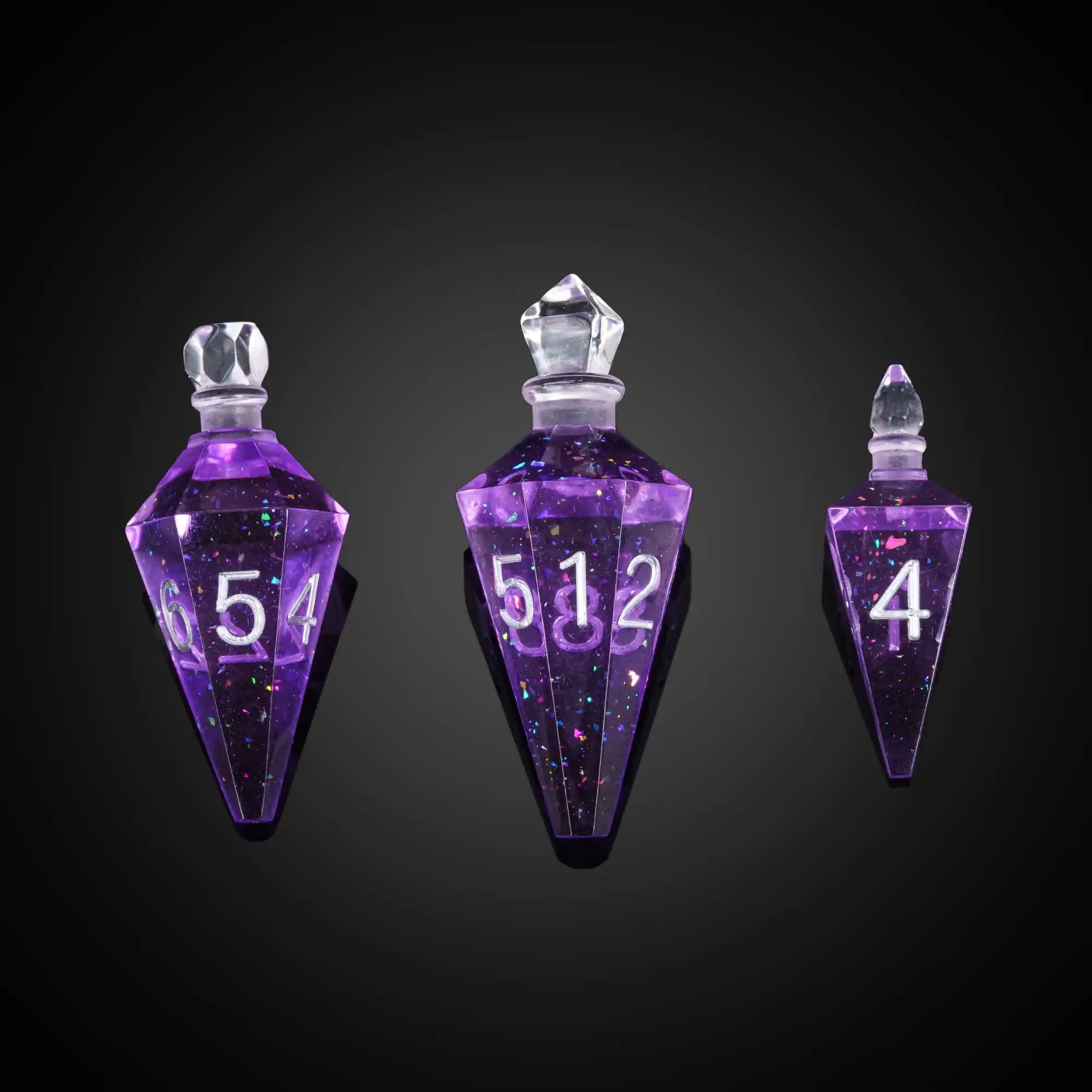 Sharp Edge Potion Bottles Dice Set - What The Funk