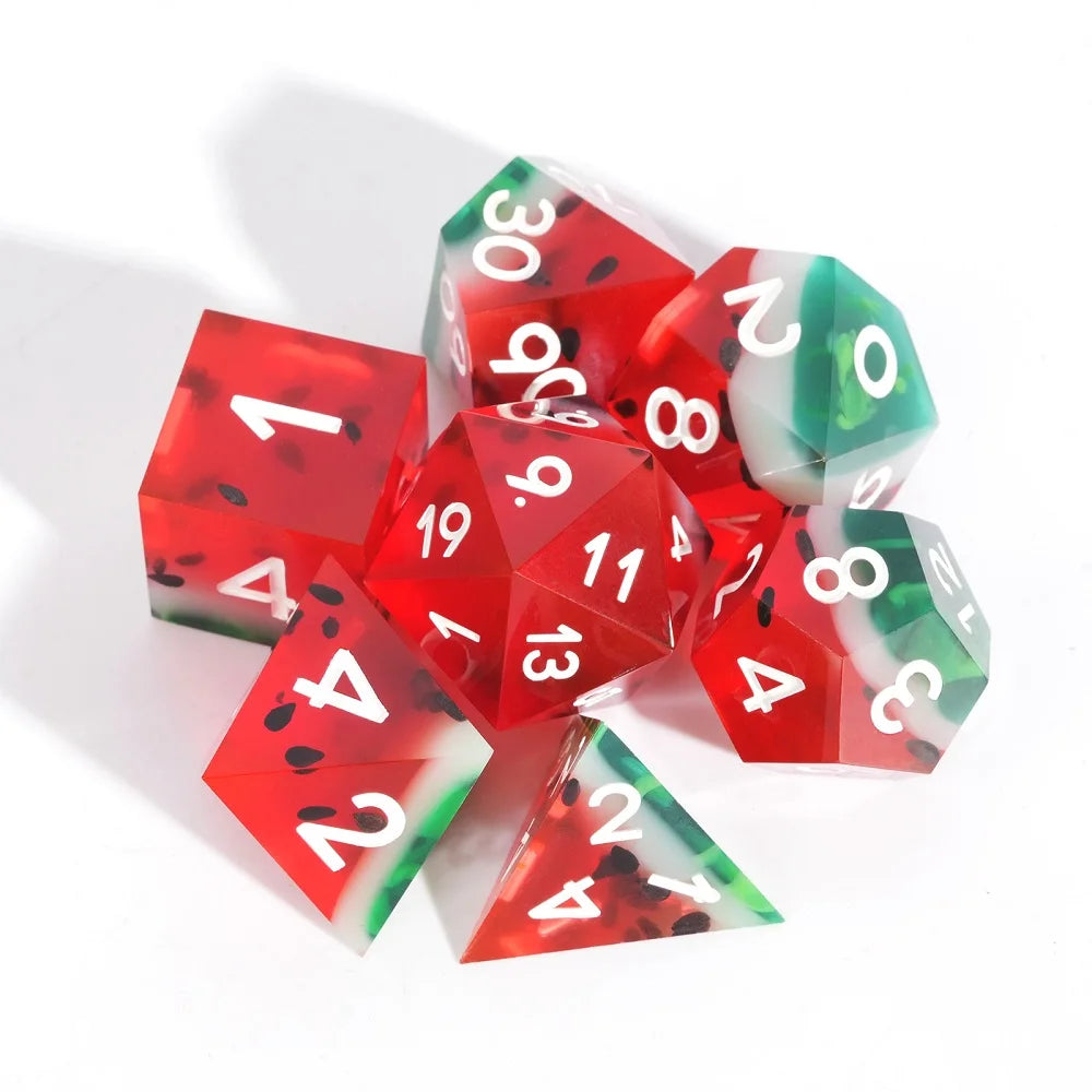 Sharp Edge Watermelon Dice Set - What The Funk