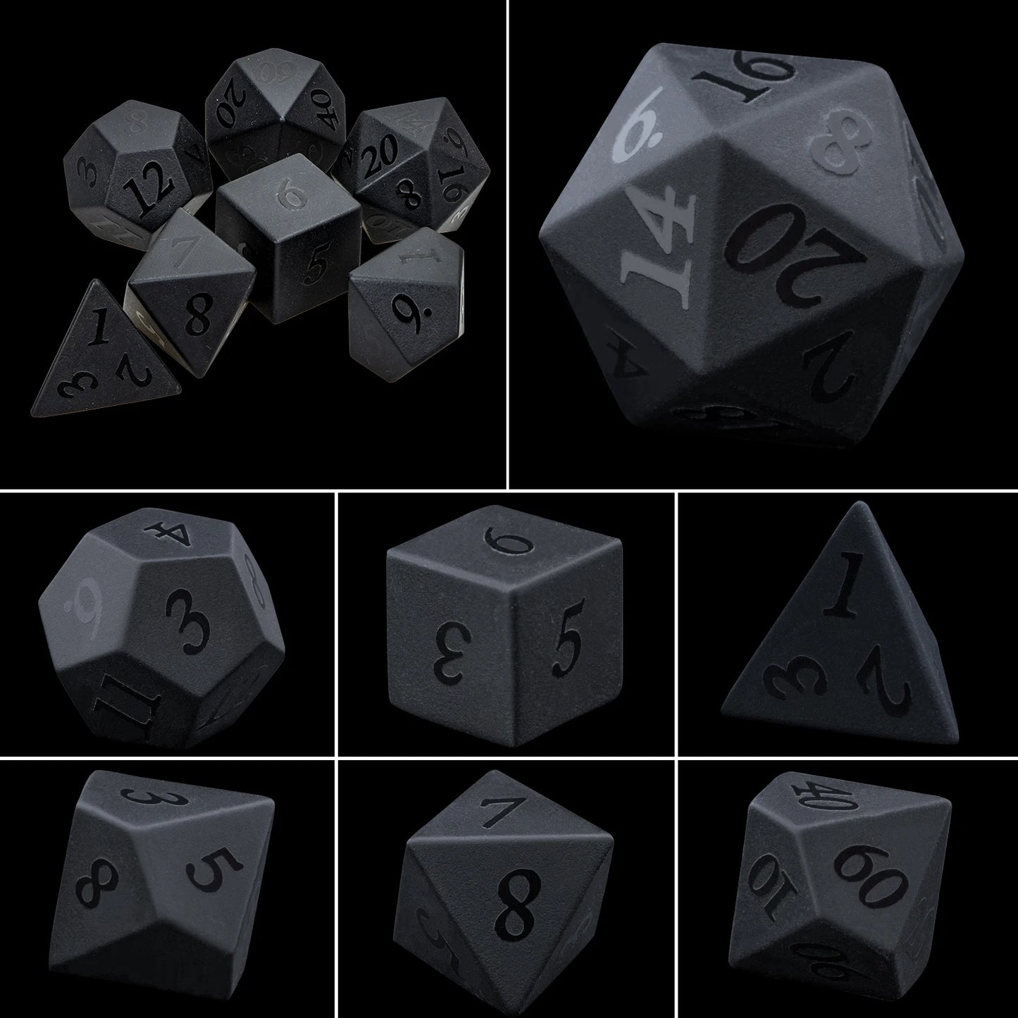 Crystal, Stone, & Gem Dice Set - What The Funk