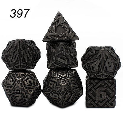 Metal Labyrinth Dice Set - What The Funk