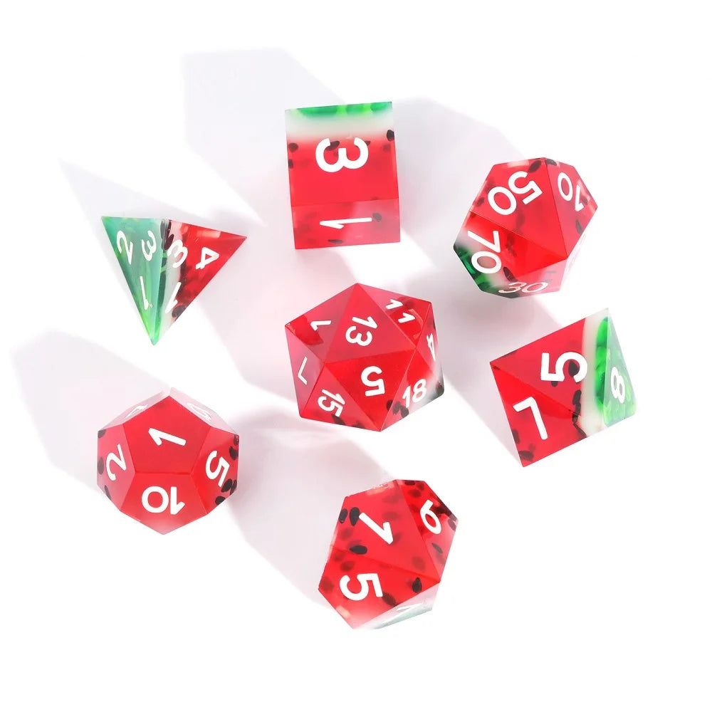 Sharp Edge Watermelon Dice Set - What The Funk