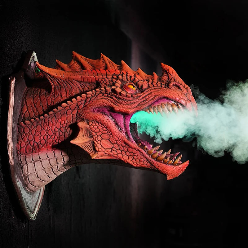 Wall Mounted Dragon Head