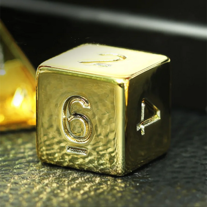 Gold Dice Set - What The Funk