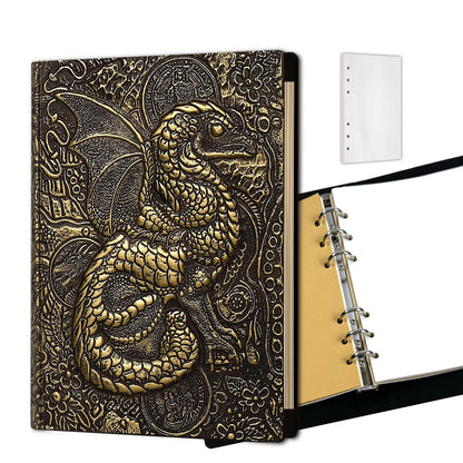 Embossed Leather Notebook - What The Funk