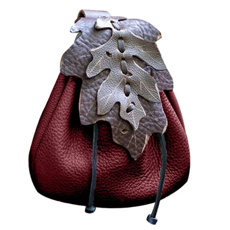 Leather Portable Dice Bag/Coin Purse - What The Funk